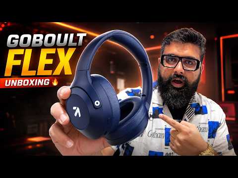 Thumbnail for GoBoult Flex Unboxing & Review 80 Hours Battery & Bass? 🎧| best budget bluetooth headphones