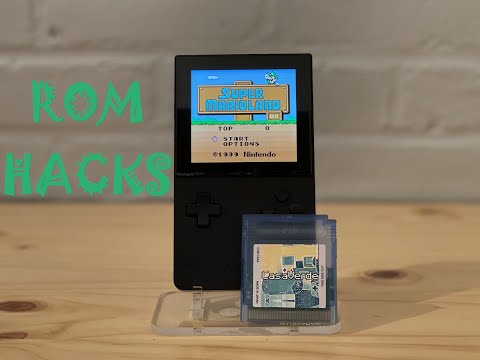 April Game Boy ROM Hacks shown on the Analogue Pocket