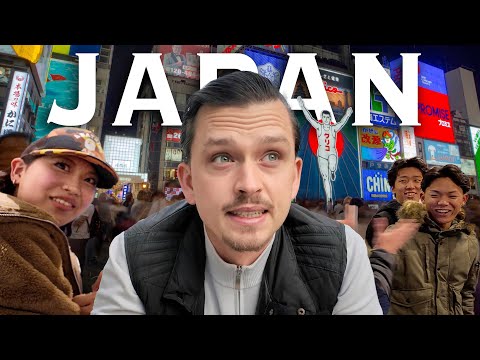 Japan Shocked Me! 🇯🇵 First Time in Osaka...