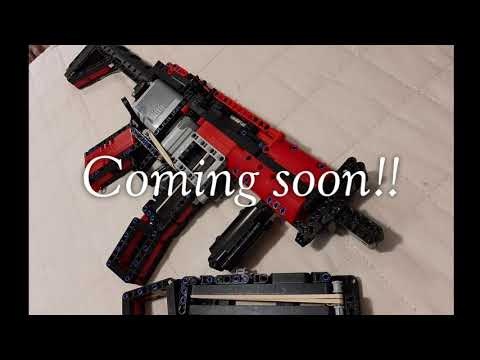 Lego Working Full-Auto MP5-K Teaser (Súng Lego MP5-K Tự Động Bắn Đạn)