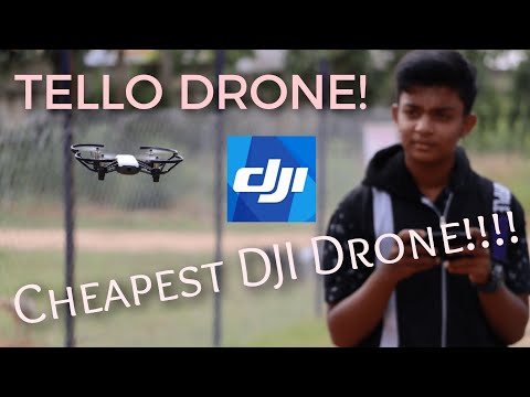 DJI Tello Drone Review | Cheapest DJI Drone with Camera | Beginners Friendly | English Version
