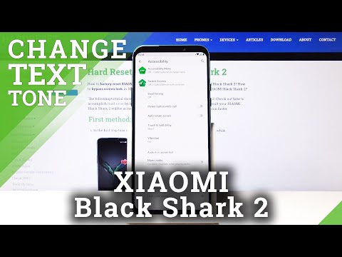 How to Enable High Contrast Text in Xiaomi Black Shark 2 – Screen Settings
