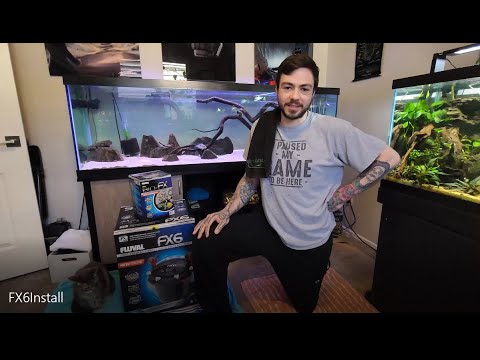 Fluval FX6!! Unboxing & Installing on my 125 gallon aquarium!