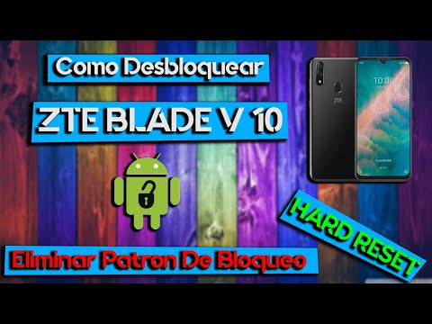 Hard Reset | Desbloquear ZTE Blade V10 | VITA | Flash Android