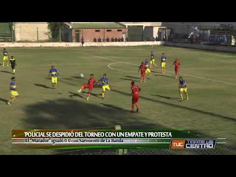 Federal B 18ª fecha: Policial 0 - Sarmiento LB 0