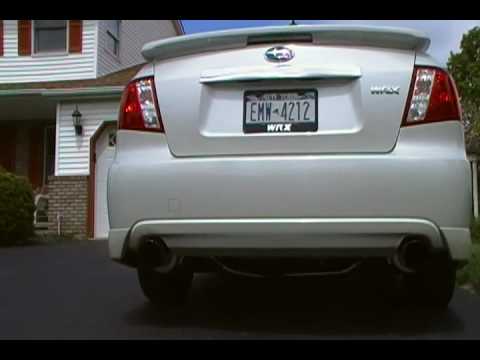 2008 Wrx Perrin Turbo back exhaust, Perrin Cold Air Intake