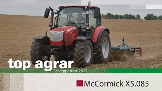 McCormick X5.085 mit Frontlader Sigma m15im im top agrar-Praxistest