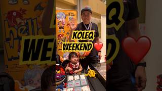 It’s our 4th time at KoleQ! ❤️ #fypシ #pokemoncards