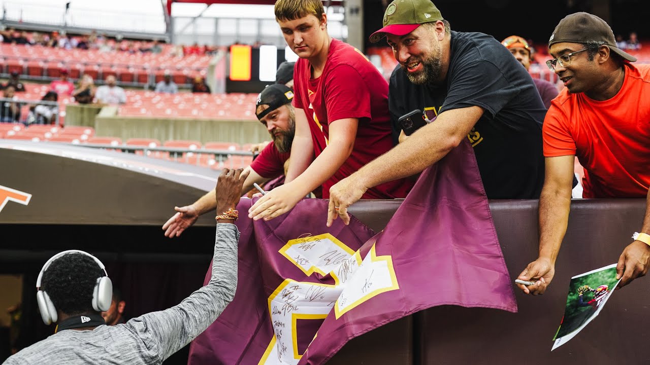 HELLO, PRESEASON! Gameday Live is BACK with Pregame Warmups Before Commanders vs. Browns