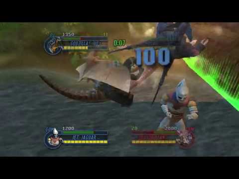 Godzilla Save the earth | Godzilla, Rodan and Jet Jaguar vs Destoroyah