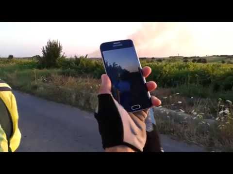 ciclisti la apus la calinesti