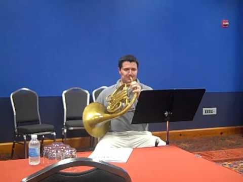 ATSSB All-State Horn (Year B) Horn Etude 1 Performance