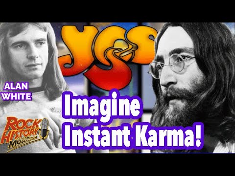 Alan White (RIP) on Working With John Lennon on "Instant Karma!" & "Imagine"
