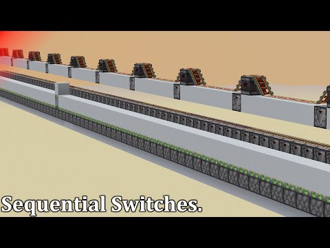 Sequential Switches. | Minecraft Java 1.16