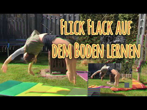 Flick Flack auf dem Boden lernen🤸🏼‍♀️Wie ich Flick Flack auf dem Boden gelernt habe🙈