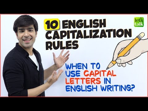 image-What are the rules of capital letters?