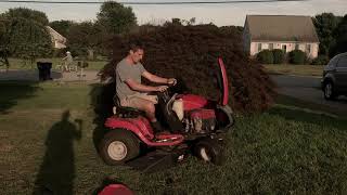 FIX - Lawn mower won’t start. Starter motor issues/jam | Troy Bilt Pony riding lawnmower tractor