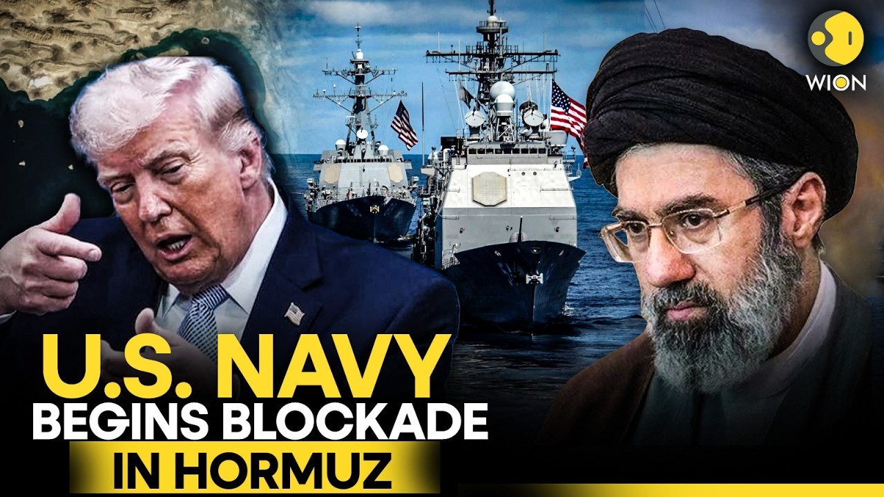 US-Iran War LIVE: Trump Launches Naval Blockade In Hormuz, Warns Iranian Vessels Of Military Strike