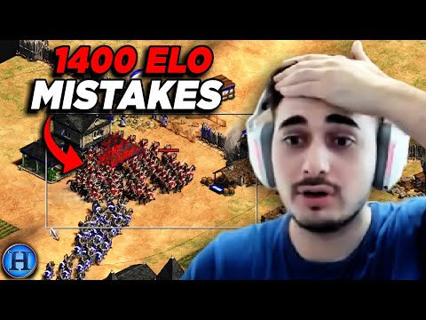 Classic 1400 Elo Mistakes | AoE2 Coaching