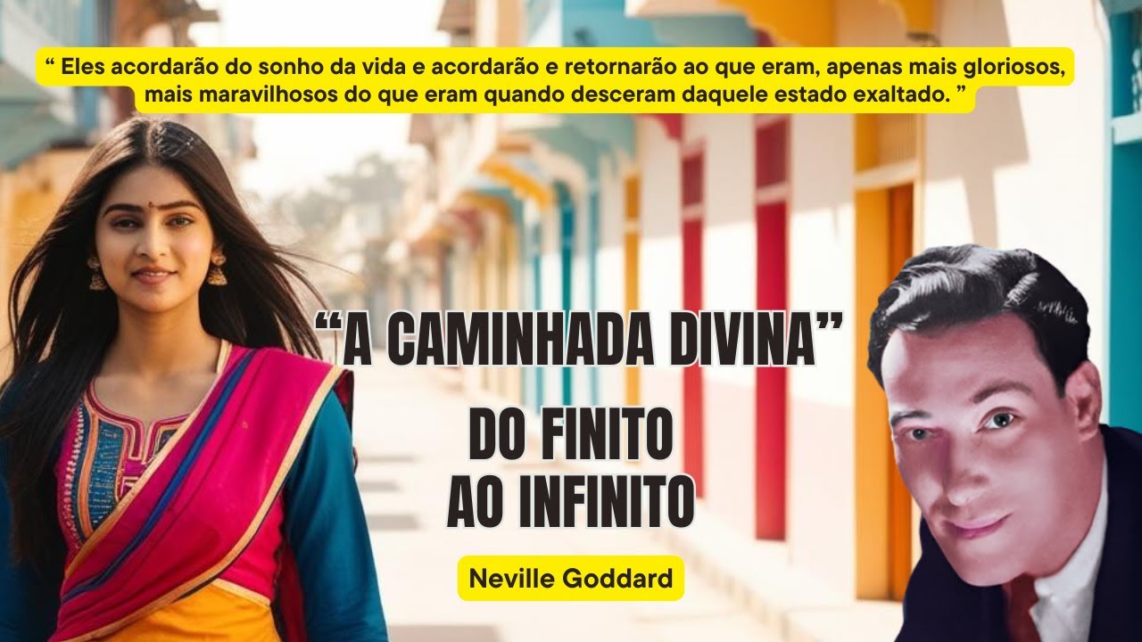 "CRIANDO UM NOVO HOMEM EM VEZ DE DOIS - PALESTRA COMPLETA ABRIL DE 1969" | NEVILLE GODDARD