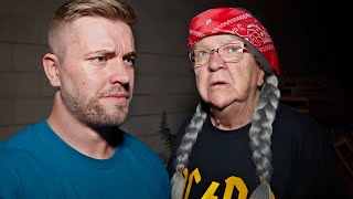 Download the video "DUMPSTER DIVING WITH GRANDMA! | GRANDMA’S BOY"