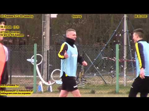 KS Żupawa 4-7 LZS Jadachy (3-3 Stybel Konrad) 08.03.2020