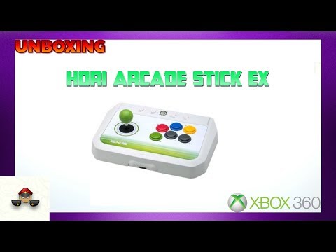 Hori Fighting Stick EX 2 Xbox 360 Unboxing