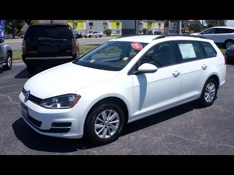 *SOLD* 2016 Volkswagen Golf Sportwagen TSI S Walkaround, Start up, Tour and Overview