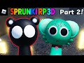 Sprunki RP 3D Part 2 Roblox Mascot Gameplay Walkthrough