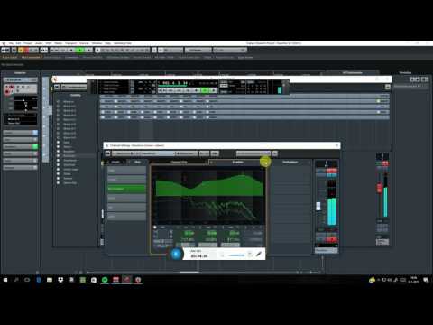 Cubase 8 Live mix
