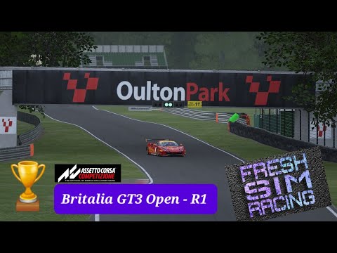 Fresh Sim Racing - Britalia GT3 Open R1 - Oulton Park