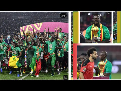 Closing Ceremony of AFCON 2022 | full video of Senegal's victory | Egyptian players leaving in tears