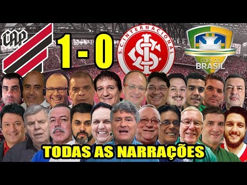 Todas as narrações - Athletico-PR 1 x 0 Internacional / Final da Copa do Brasil 2019