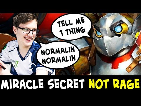 Miracle tells SECRET how to NOT RAGE — is he robot?