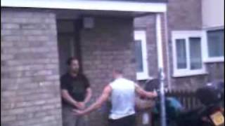 silent biker 1 chav scum 0