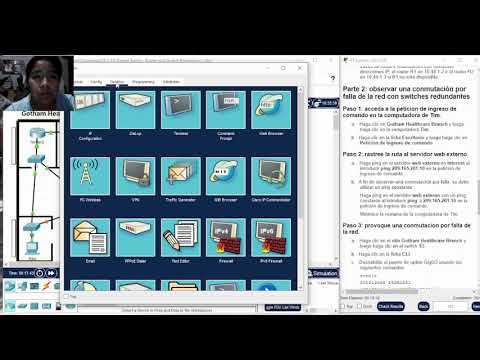 Packet Tracer 6.2.3.8 redundancia de router y switch