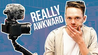 Vlogging in PUBLIC - How to OVERCOME BEING SHY on Camera