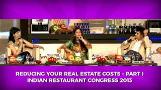 Reducing your real estate costs - Part I - Indian Restaurant Congress 2013  image