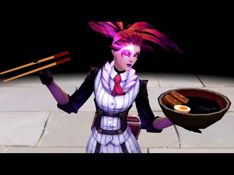 Crime City Nightmare Akali Skin - Detailed Spotlight