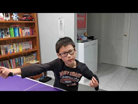 Backhand Flick in Match - Oscar Table Tennis