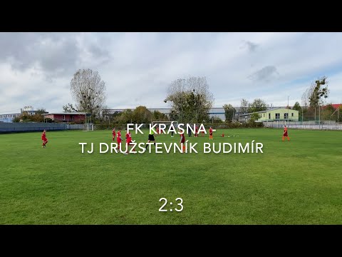 FK Krásna - TJ Družstevník Budimír   2:3
