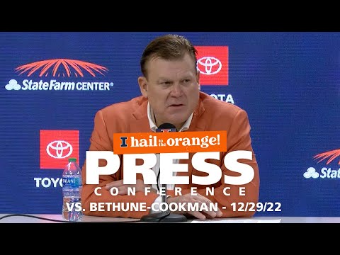Illini MBB | Postgame Press Conference vs. Bethune-Cookman 12/29/2022