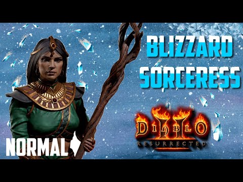 [Normal] Blizzard Sorceress Guided Playthrough | Diablo 2 Resurrected