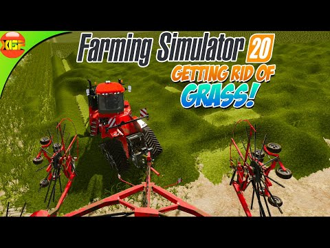 Making Grass bales and Selling Grass | Framing Simulator 20 Timelapse