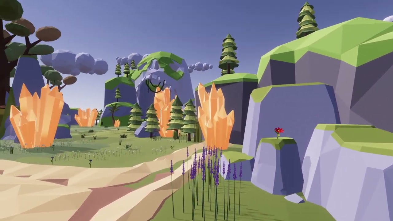 Low Poly Nature Mega Pack RG 3D Model
