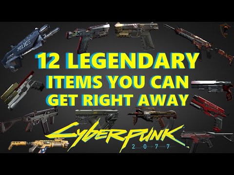 12 Legendary Items You Can Get at Level 1 in Cyberpunk 2077