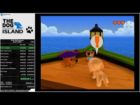 THE DOG Island Wii Any% Speedrun in 2:39:22 (Former World Record)