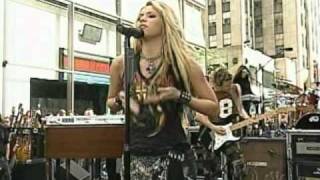 Shakira - Whenever Wherever live @ today show New York 2002