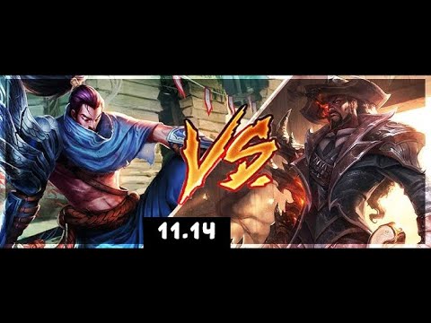 PzZang | Yasuo vs Lucian - Mid Season 11 - Patch 11.14 - Yasuo Gameplay