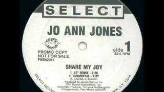 Jo Ann jones -  Share My Joy